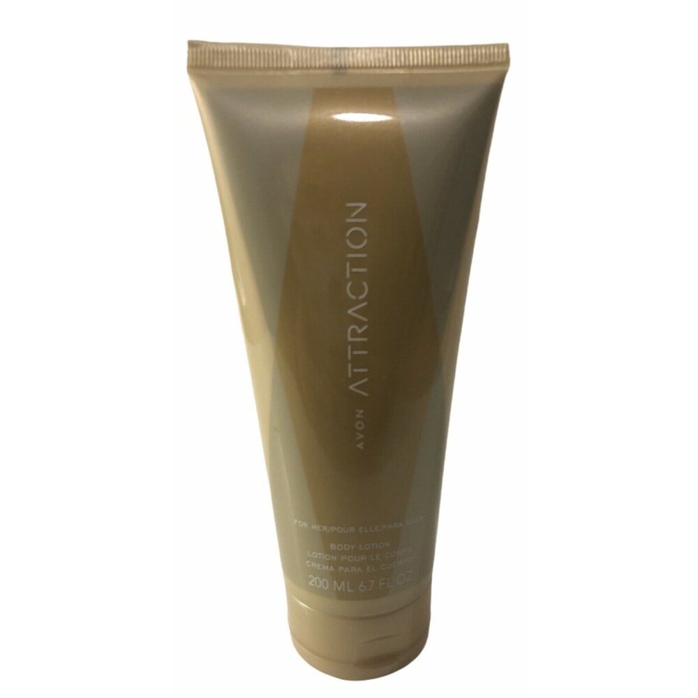 Avon ATTRACTION Body Lotion for Her Discontinued Soft Skin 6.7 oz/200mL